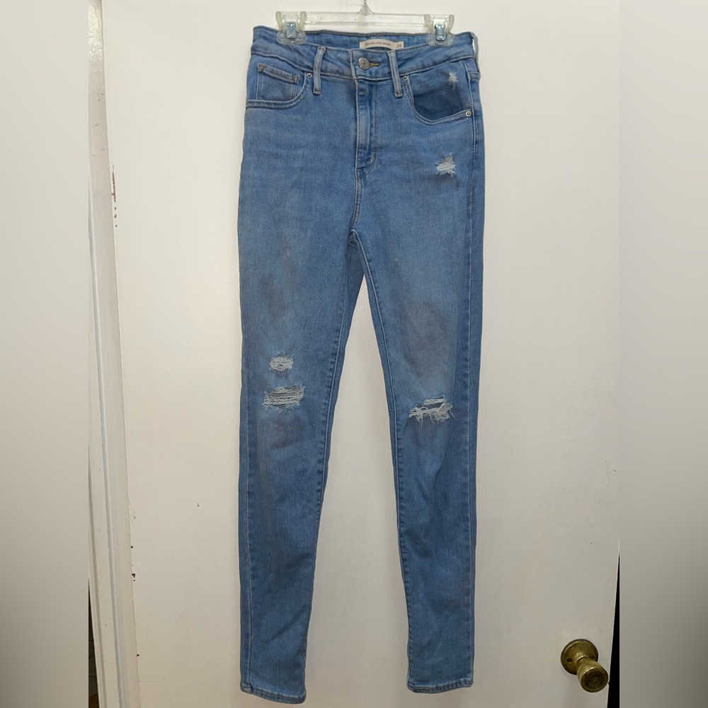 Levi jeans 721 high waisted skinny jeans